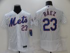 New York Mets #23 Baez-005 Stitched Football Jerseys