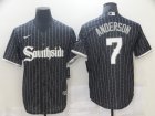 Chicago White Sox #7 Anderson-016 stitched jerseys