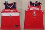 Washington Wizards #4 Westbrook-003 Basketball Jerseys