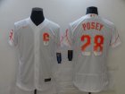 San Francisco Giants #28 Posey-010 Stitched Football Jerseys