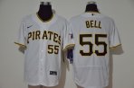Pittsburgh Pirates #55 Bell-001 Stitched Football Jerseys