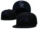 Colorado Rockies Adjustable Hat-002 Jerseys