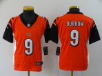 Youth Cincinnati Bengals #9 Burrow-001 Jersey