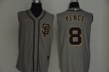 San Francisco Giants #8 Pence-001 Stitched Football Jerseys