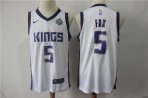 Sacramento Kings #5 Fox-005 Basketball Jerseys