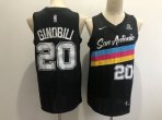 San Antonio Spurs #20 Ginobili-001 Basketball Jerseys