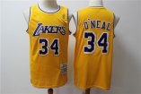 Los Angeles Lakers #34 O'Neal-007 Basketball Jerseys