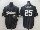 Chicago White Sox #25 Vaughn-007 stitched jerseys