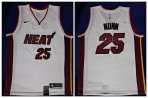 Miami Heat #25 Nunn-001 Basketball Jerseys