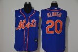 New York Mets #20 Alonso-004 Stitched Football Jerseys