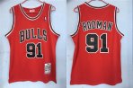 Chicago Bulls #91 Rodman-002 Basketball Jerseys