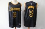 Los Angeles Lakers #6 James-005 Basketball Jerseys