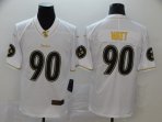 Pittsburgh Steelers #90 Watt-017 Jerseys