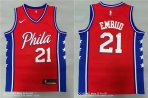 Philadelphia 76Ers #21 Embiid-014 Basketball Jerseys