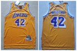 Los Angeles Lakers #42 Worthy-002 Basketball Jerseys