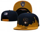 Milwaukee Brewers Adjustable Hat-002 Jerseys