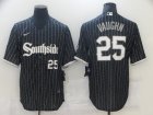 Chicago White Sox #25 Vaughn-001 stitched jerseys
