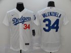 Los Angeles Dodgers #34 Valenzuela-002 Stitched Jerseys