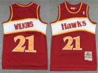 Atlanta Hawks #21 Wilkins-006 Basketball Jerseys