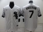 Chicago White Sox #7 Anderson-013 stitched jerseys