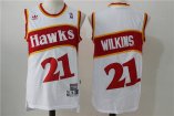 Atlanta Hawks #21 Wilkins-003 Basketball Jerseys