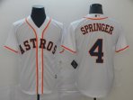 Houston Astros #4 Springer-002 Stitched Jerseys