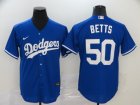 Los Angeles Dodgers #50 Betts-007 Stitched Jerseys