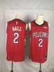 New Orleans Pelicans #2 Ball-002 Basketball Jerseys