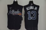 Atlanta Braves #13 Acunajr-023 Stitched Football Jerseys