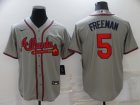 Atlanta Braves #5 Freeman-009 Stitched Football Jerseys