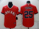 Cleveland Indians #25 Thome-001 Stitched Football Jerseys