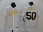 Los Angeles Dodgers #50 Betts-008 Stitched Jerseys