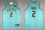 Charlotte Hornets #2 Ball-001 Basketball Jerseys