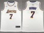 Los Angeles Lakers #7 Anthony-011 Basketball Jerseys
