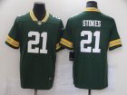 Green Bay Packers #21 Stokes-001 Jerseys