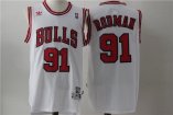 Chicago Bulls #91 Rodman-010 Basketball Jerseys