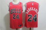 Chicago Bulls #24 Markkanen-002 Basketball Jerseys