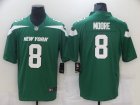 New York Jets #8 Moore-002 Jerseys