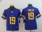 Youth Minnesota Vikings #19 Thielen-001 Jersey