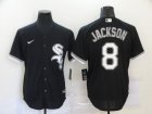 Chicago White Sox #8 Jackson-002 stitched jerseys