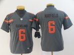 Youth Cleveland Browns #6 Mayfield-001 Jersey