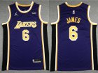 Los Angeles Lakers #6 James-010 Basketball Jerseys