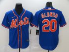 New York Mets #20 Alonso-010 Stitched Football Jerseys