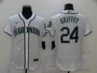 Seattle Mariners #24 Griffey-013 Stitched Football Jerseys