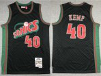 Seattle Supersonics #40 Kemp-004 Basketball Jerseys