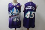 Utah Jazz #45 Mitchell-004 Basketball Jerseys