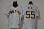 Pittsburgh Pirates #55 Bell-002 Stitched Football Jerseys