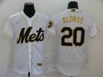 New York Mets #20 Alonso-002 Stitched Football Jerseys