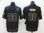 Oakland Raiders #98 Crosby-003 Jerseys