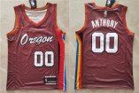 Portland Trail Blazers #00 Anthony-006 Basketball Jerseys